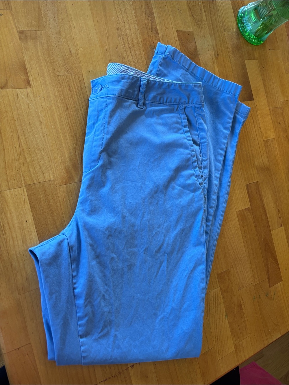 Woman’s LL Bean Periwinkle Blue Casual Chino Pants